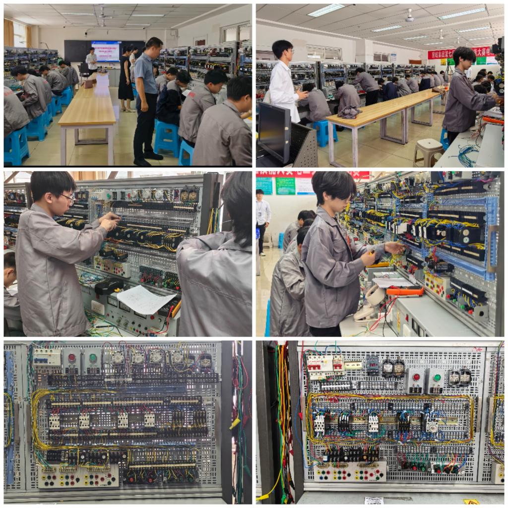 匠心筑梦 技创未来——学校现代电气控制系统安装与调试技能大赛圆满落幕