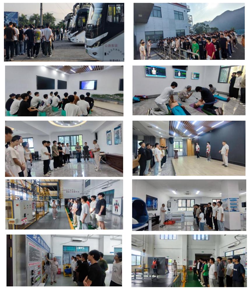 沉浸式体验筑牢安全根基 校企协同护航实习之路——学校组织即将下厂跟岗实习的2027届学生赴攀钢钒安全培训中心开展专项培训