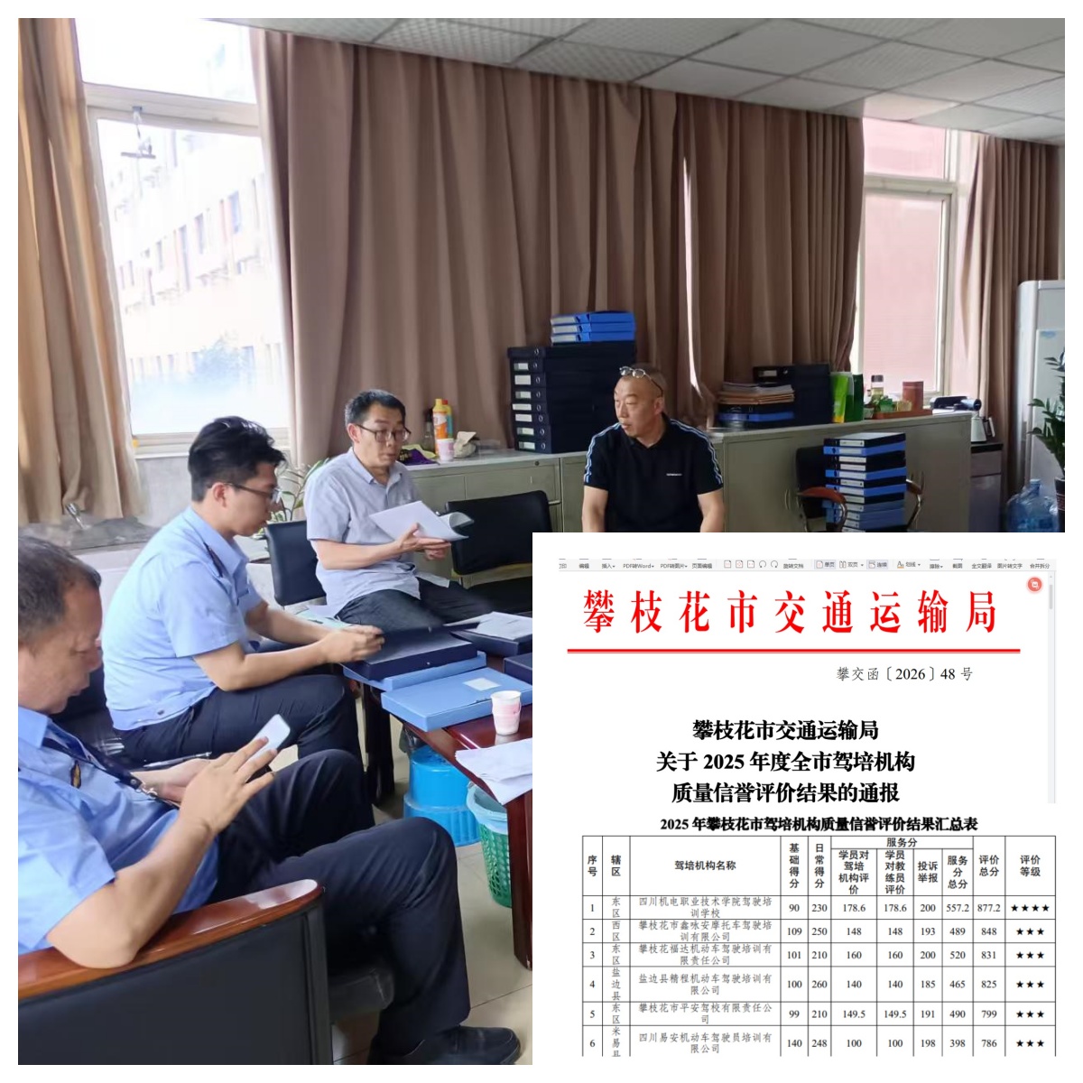 全市唯一！机电学院驾校摘得四星级桂冠，质量信誉评价荣登第一